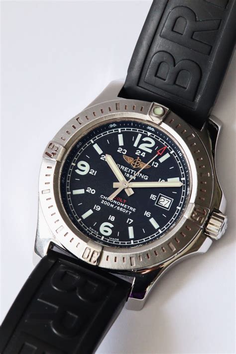 used breitling colt uk|Breitling colt chronometre.